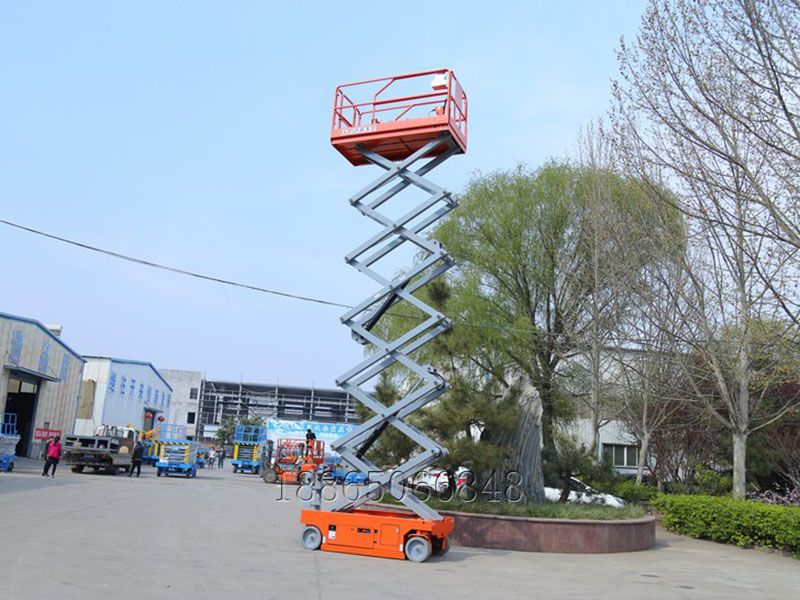 迷你自行走升降平臺