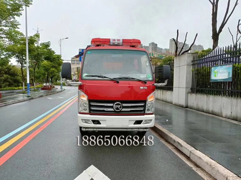 燃油雙排消防巡邏車